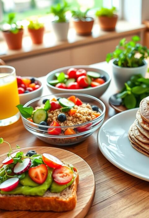 Balanced Brunch for Clean Living