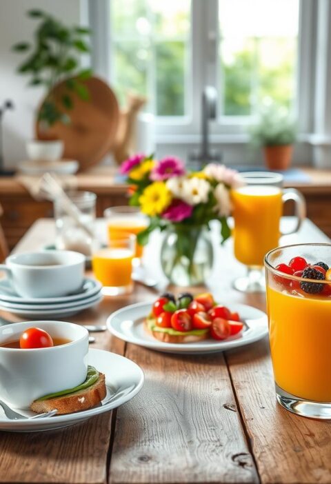 Easy Healthy Brunch at Home