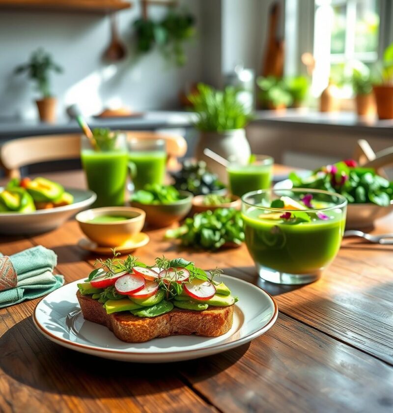 Green Brunch Recipes for Detox