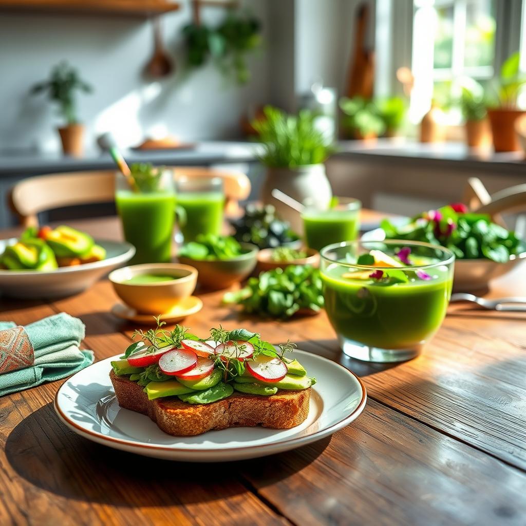 Green Brunch Recipes for Detox