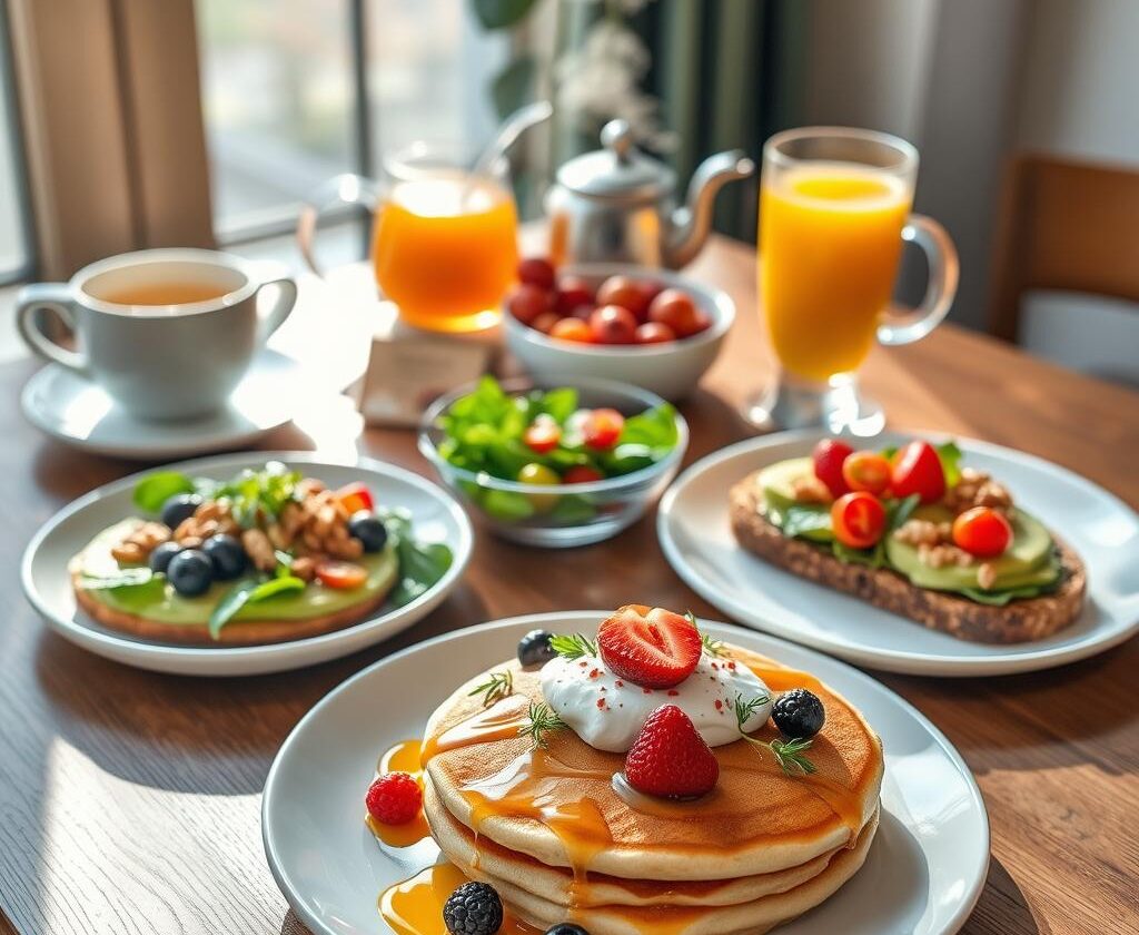 Healthy Sweet and Savory Brunch