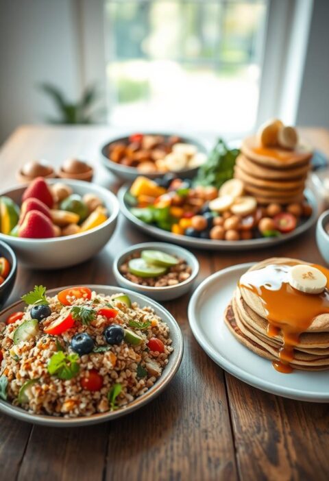 High-Protein Vegan Brunch